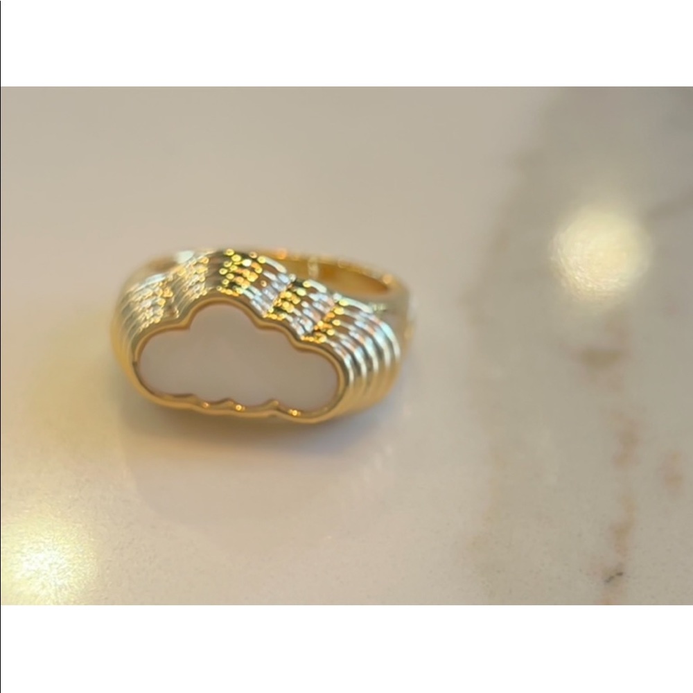 Gold plated Cloud 9 Ring โ๏ธ - Picture 3 of 4